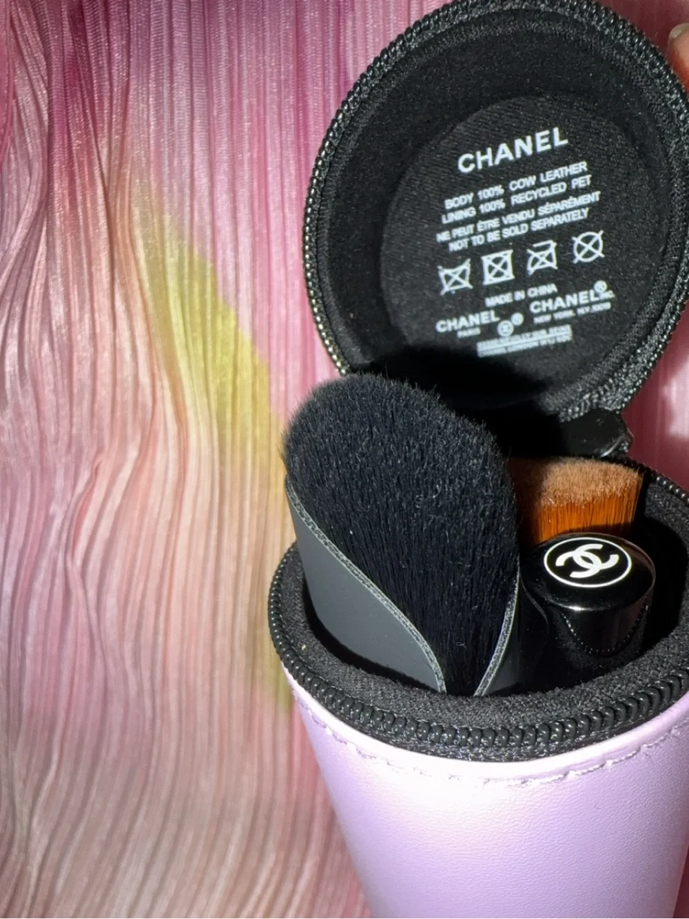 💜 CHANEL Limited Edition Immortelle 135 3-Piece Brush Set + Mirror 💜